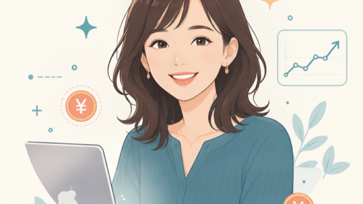 穏やかに流れる為替のデータ可視化イメージ