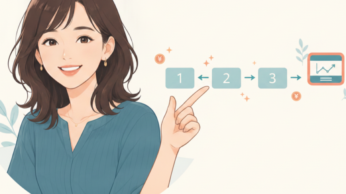 新NISA口座開設の3ステップ